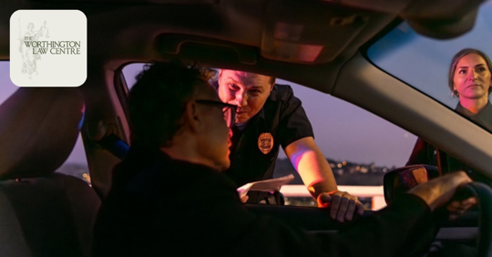 getting pulled over